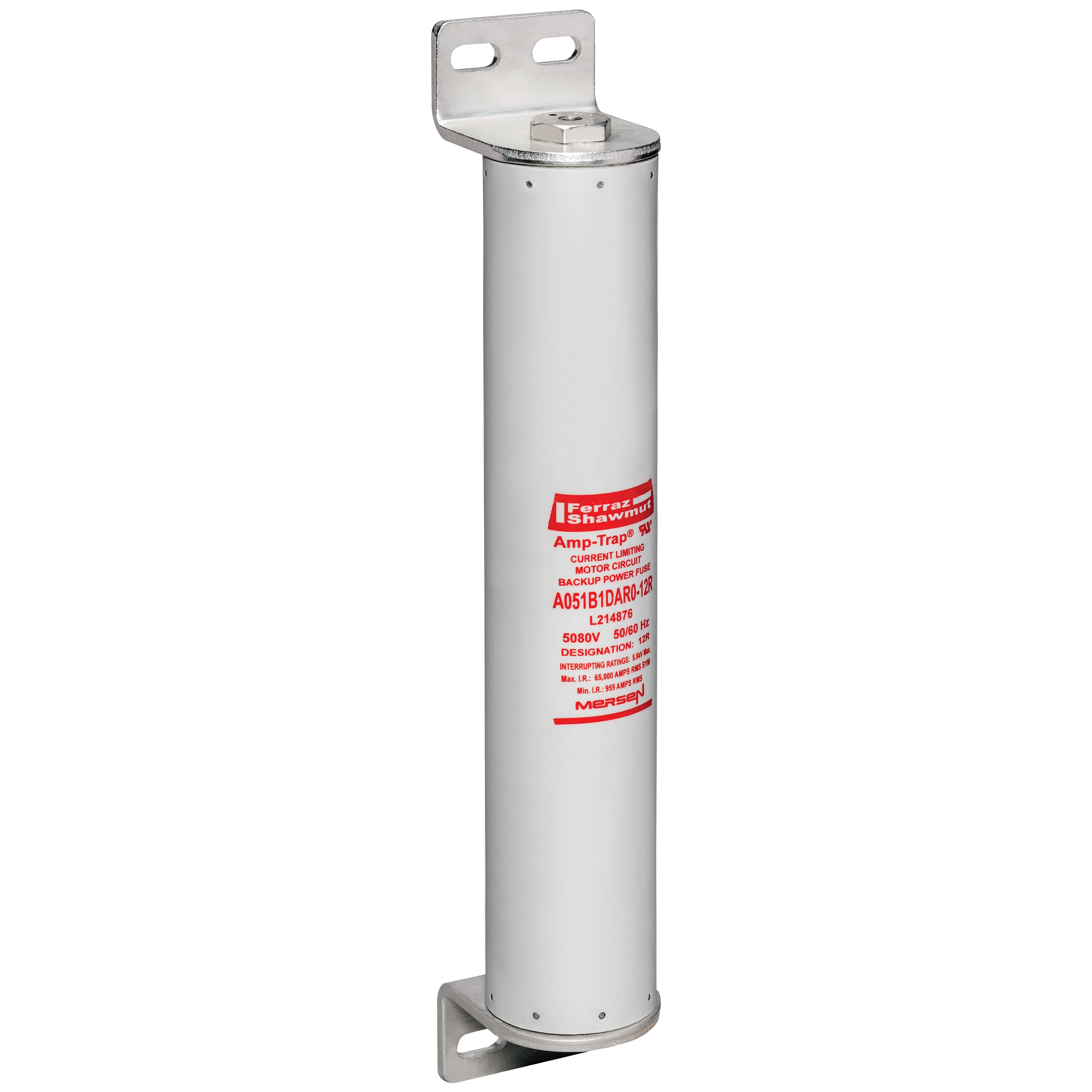 A072B1DAR0-3R - Medium Voltage Fuse 7200V 3R R-Rated Bolt-On Mount Striker DAR0 Series